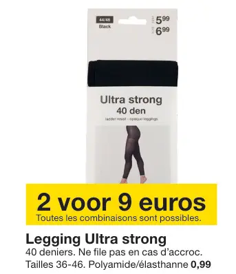 Offre: Legging Ultra strong