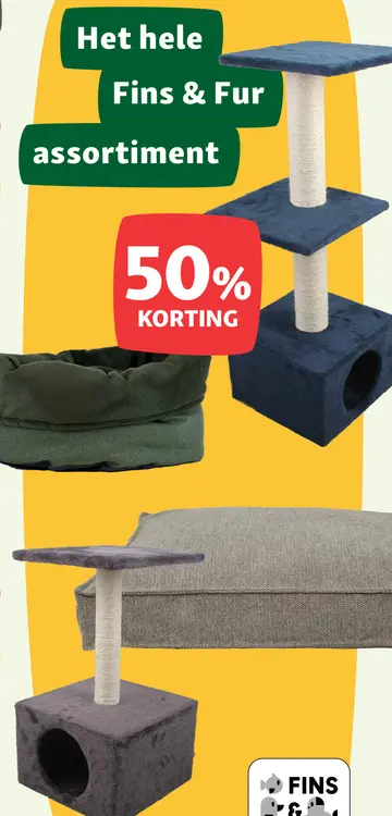 Aanbieding: Het hele Fins & Fur assortiment