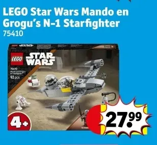 Promotie: Mando en Grogu's N-1 Starfighter