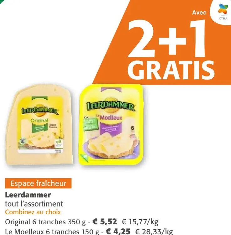 Offre: Leerdammer tout l'assortiment