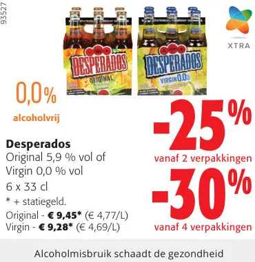 Promotie: Desperados