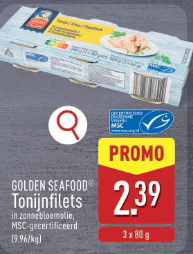 Promotie: Tonijnfilets