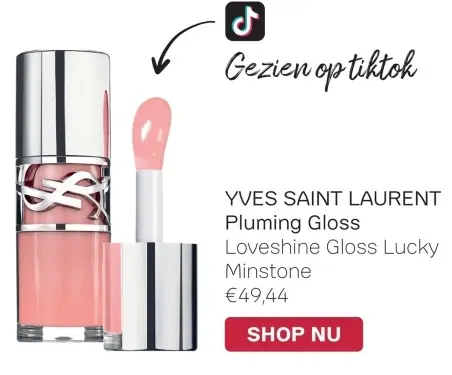 Aanbieding: Pluming Gloss Loveshine Gloss Lucky Minstone
