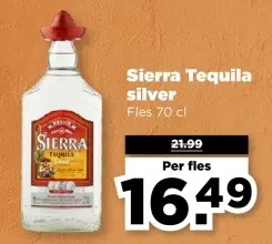 Aanbieding: Sierra Tequila silver