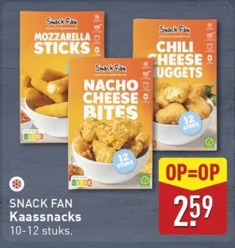 Aanbieding: SNACK FAN Kaassnacks