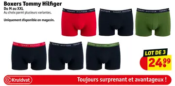 Offre: Boxers Tommy Hilfiger