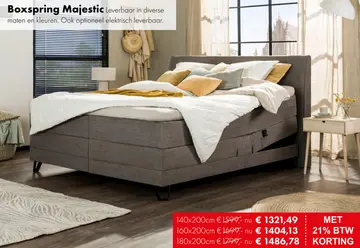 Aanbieding: Majestic boxspring