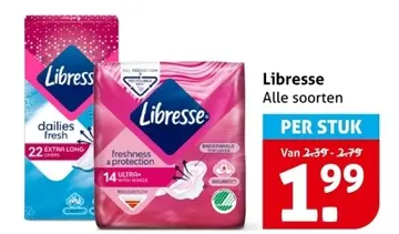 Aanbieding: Libresse Alle soorten
