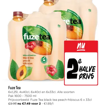 Aanbieding: Fuze Tea