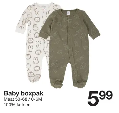 Promotie: Baby boxpak