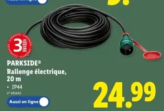 Offre: Rallonge électrique