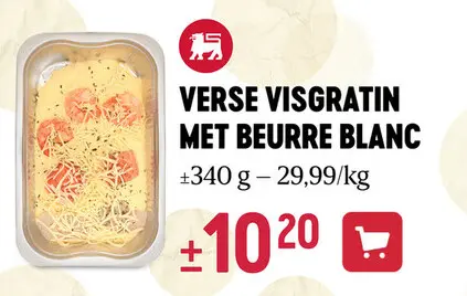 Aanbieding: Visgratin | Beurre blanc