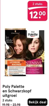 Aanbieding: Poly Palette en Schwarzkopf uitgroei
