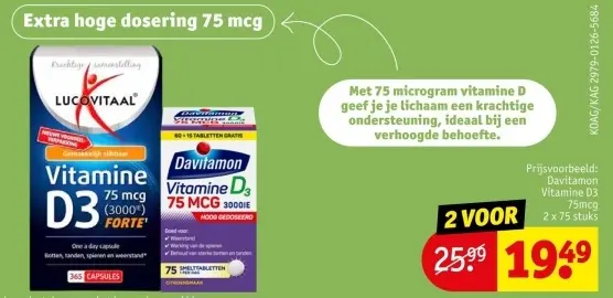 Aanbieding: Vitamine D3