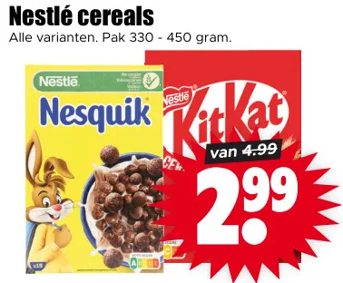 Aanbieding: Cereals