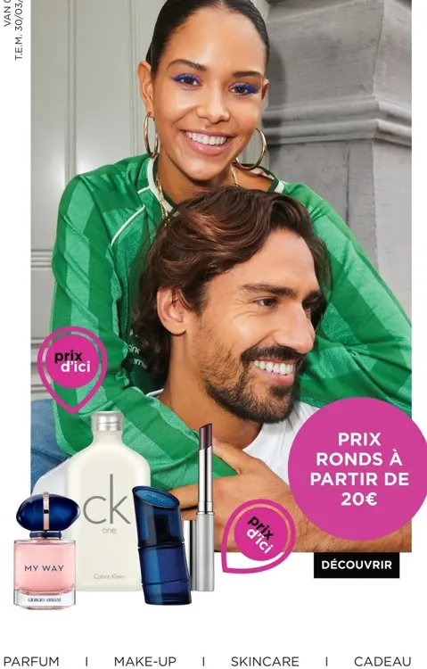 Offre: My way, ck one