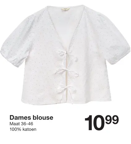 Promotie: Dames blouse