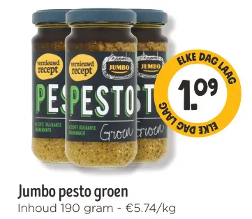 Aanbieding: Pesto groen