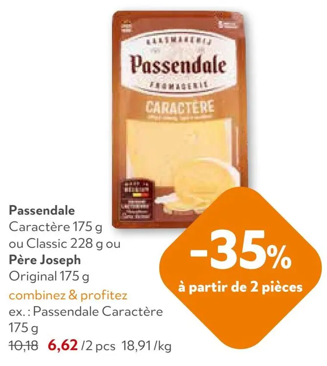 Offre: Passendale Caractère ou Classic ou Père Joseph