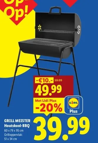 Aanbieding: Houtskool-BBQ