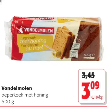 Promotie: Peperkoek met honing
