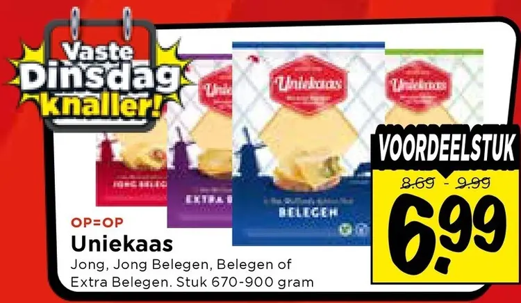 Aanbieding: Jong, Jong Belegen, Belegen of Extra Belegen