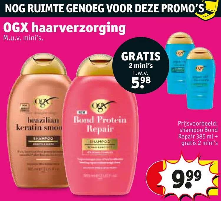 Promotie: OGX haarverzorging