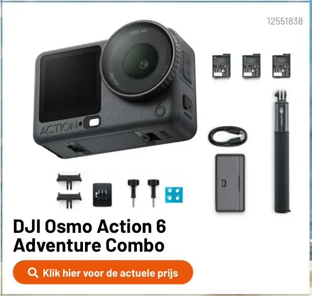 Aanbieding: Osmo Action 6 Adventure Combo
