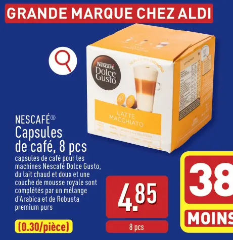 Offre: Capsules de café
