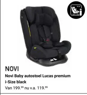 Aanbieding: Novi Baby autostoel lucas premium