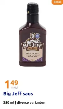 Aanbieding: Big Jeff saus