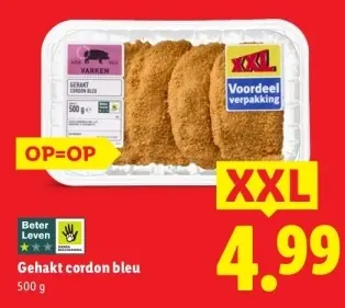 Aanbieding: Gehakt cordon bleu