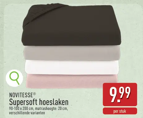 Promotie: Supersoft hoeslaken