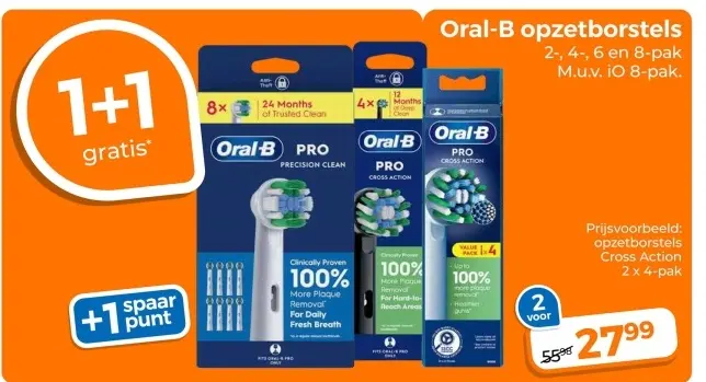 Aanbieding: Oral-B opzetborstels