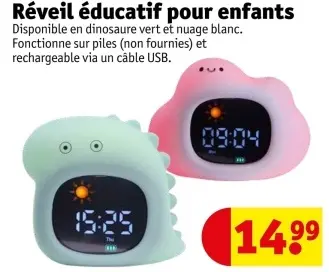 Offre: Réveil éducatif pour enfants