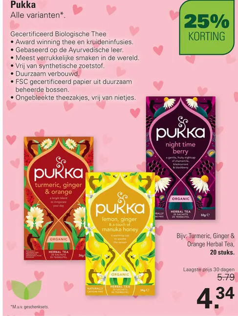 Aanbieding: Pukka