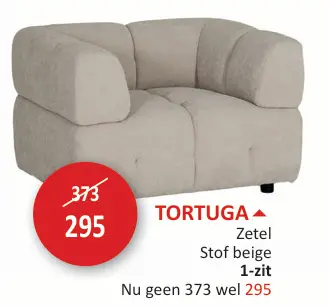 Promotie: Tortuga Zetel