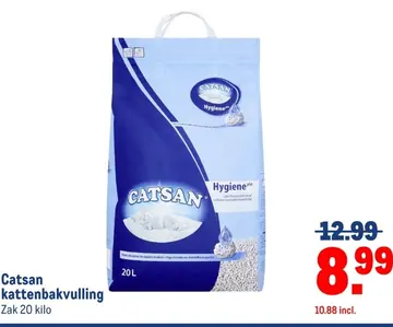 Aanbieding: Catsan kattenbakvulling
