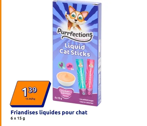 Offre: Liquid Cat Sticks