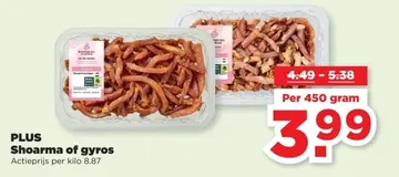Aanbieding: Shoarma of gyros