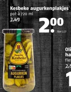 Aanbieding: Augurkenplakjes