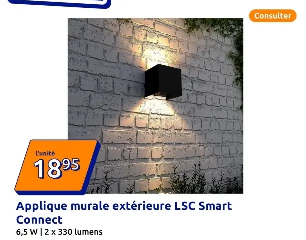 Offre: Applique murale extérieure LSC Smart Connect