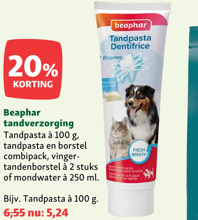 Aanbieding: Tandpasta