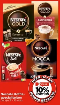 Aanbieding: Nescafe Koffiespecialiteiten
