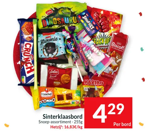 Aanbieding: Sinterklaasbord