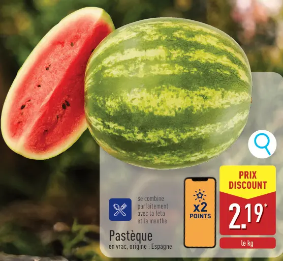 Offre: Pastèque