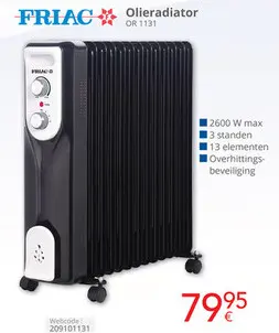 Promotie: Olieradiator