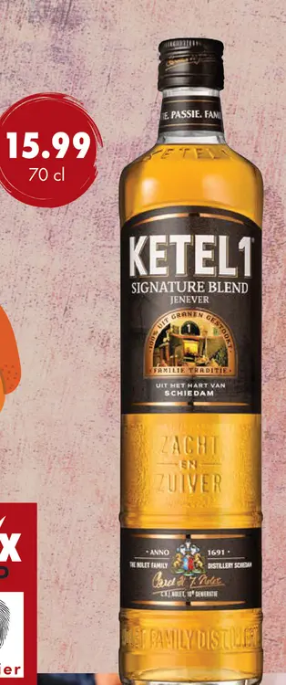 Aanbieding: Ketel1 signature blend jenever