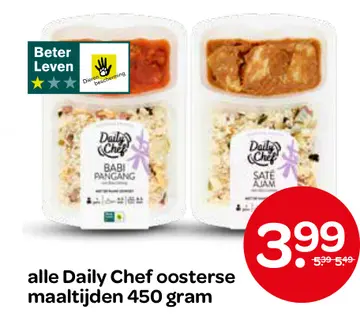 Aanbieding: Daily Chef oosterse maaltijden