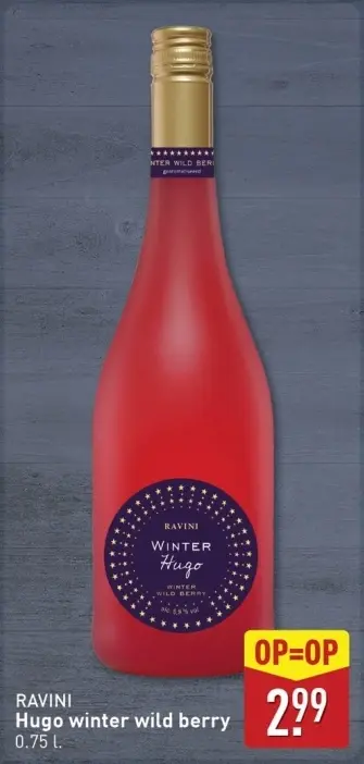 Aanbieding: Hugo winter wild berry